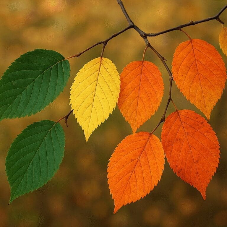 Dlaczego liście zmieniają kolor jesienią