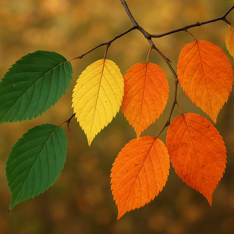 Dlaczego liście zmieniają kolor jesienią