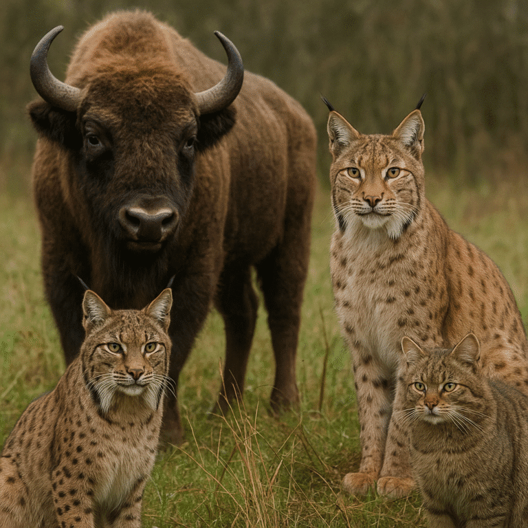 Najrzadsze gatunki zwierząt w Europie