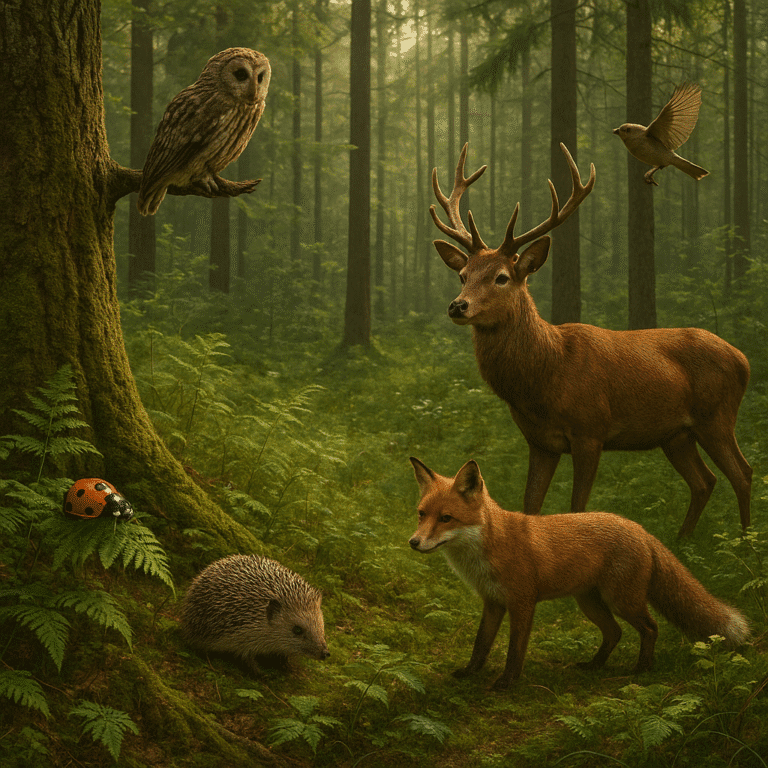 Jak działa ekosystem leśny