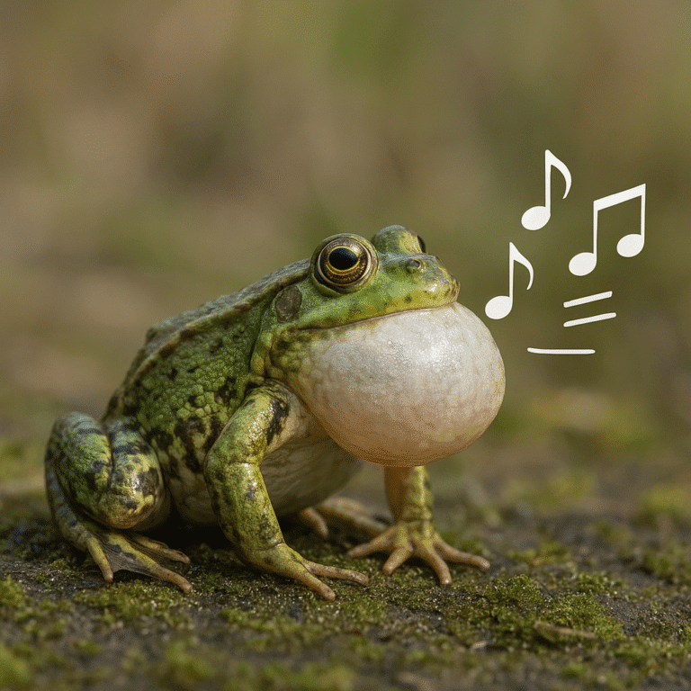 Dlaczego żaby kumkają