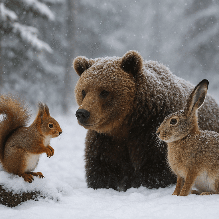 Jak zwierzęta przystosowują się do zimy