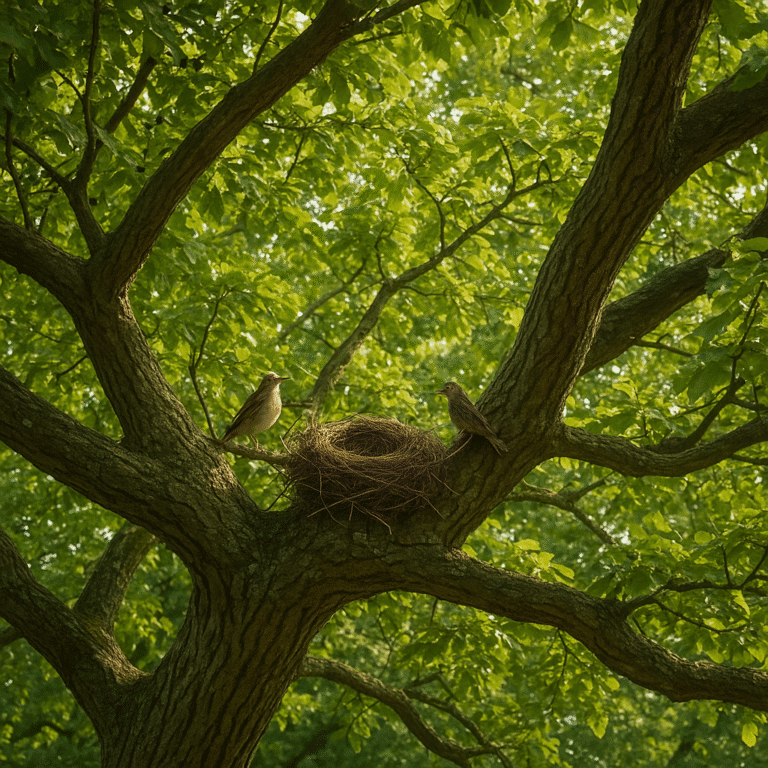 Jak wygląda życie w koronie drzewa