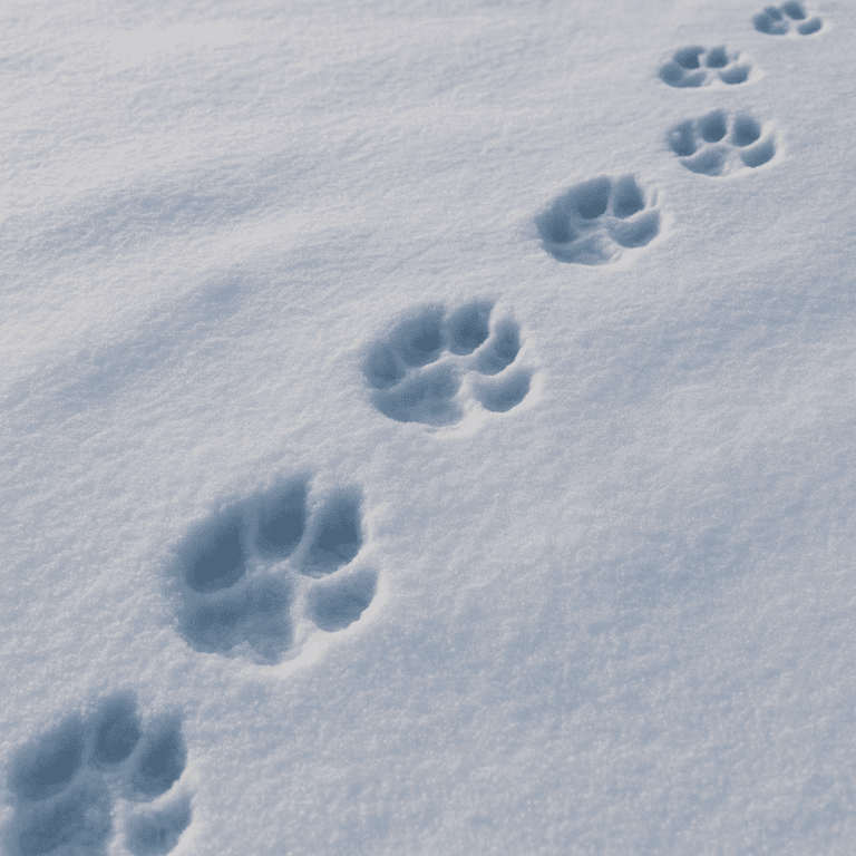 Jak rozpoznać tropy zwierząt w śniegu