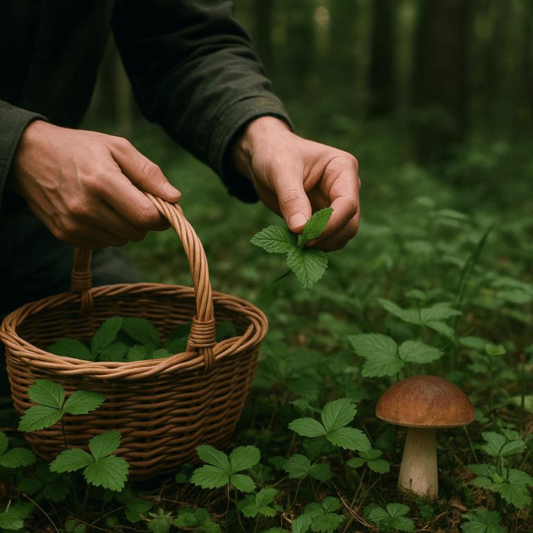 Jak rozpoznać rośliny jadalne w lesie