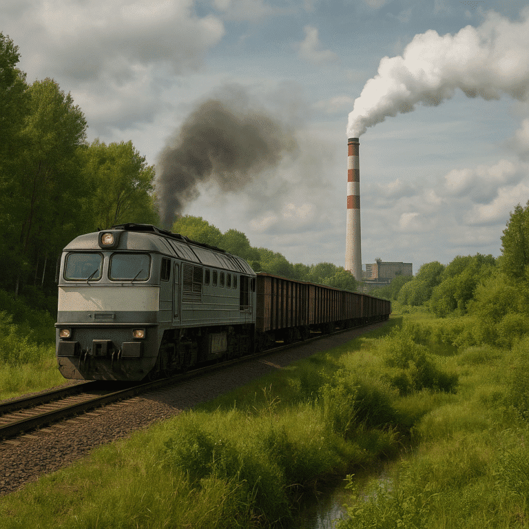 Wpływ kolei na środowisko naturalne