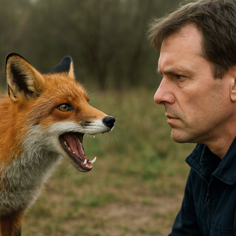 Czy lis jest groźny dla człowieka