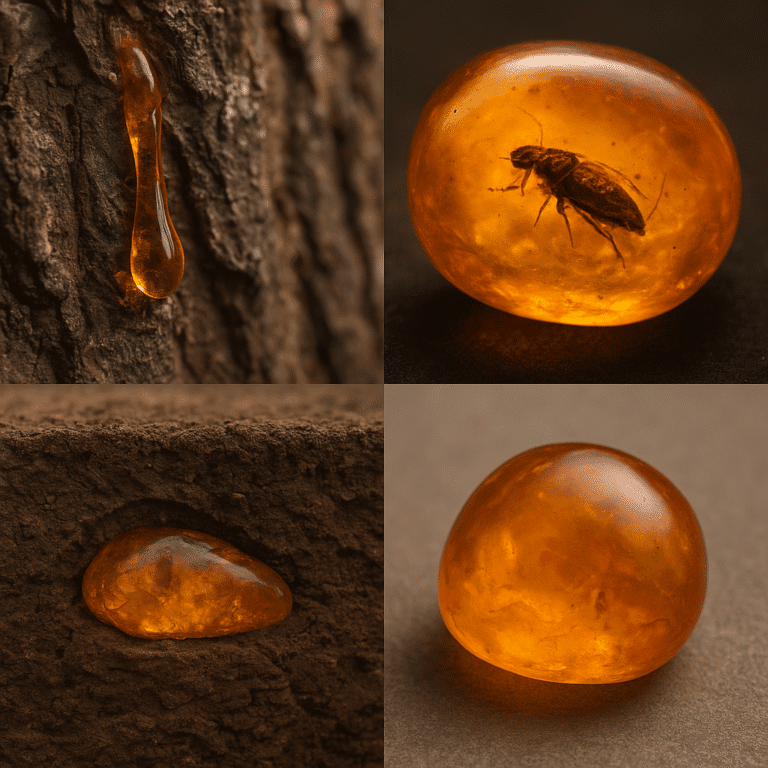 Jak powstaje bursztyn