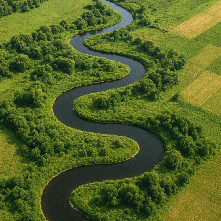 Dlaczego rzeki meandrują
