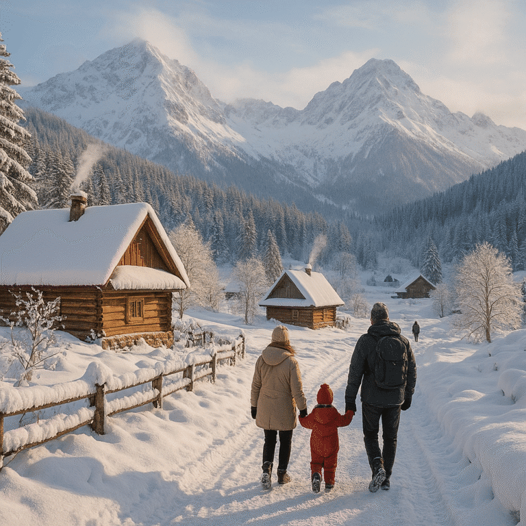 Jak wygląda życie w górach zimą