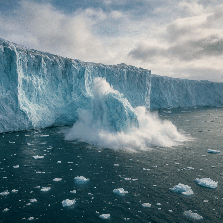 Jak powstają góry lodowe