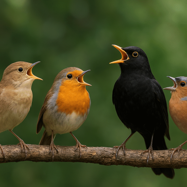 Jakie ptaki śpiewają najgłośniej
