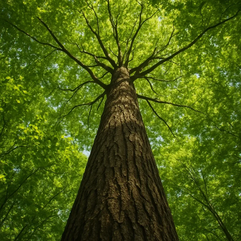 Dlaczego drzewa rosną w górę