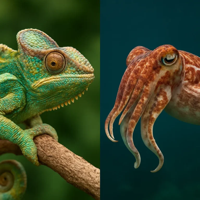 Dlaczego niektóre zwierzęta zmieniają kolor