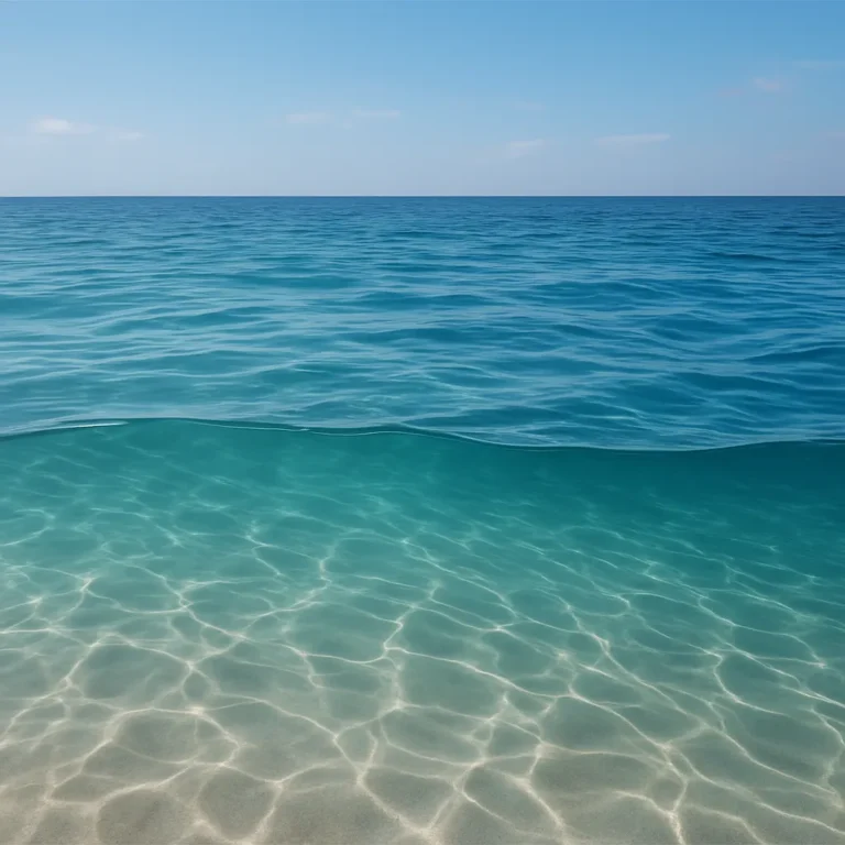 Dlaczego woda nie ma koloru, a ocean jest niebieski